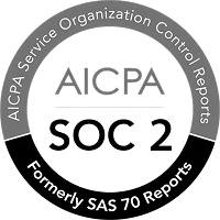 AICPA SOC 2 compliance badge