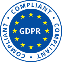 GDPR compliance badge