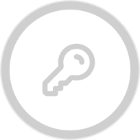 Single sign-on key icon